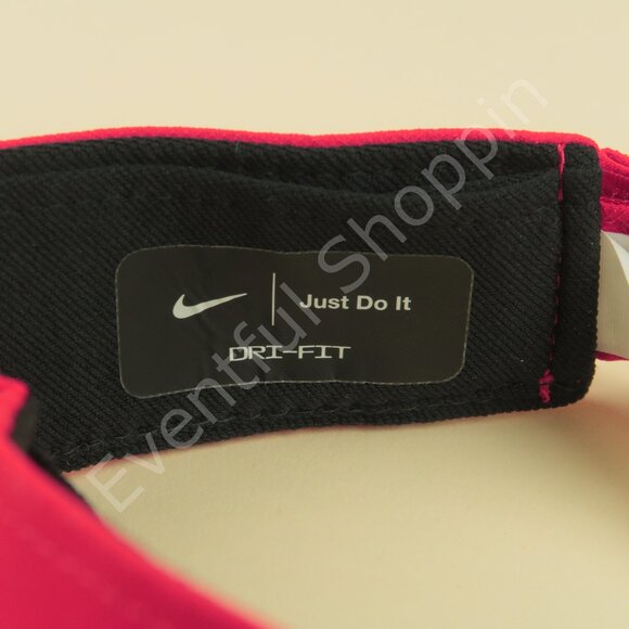 Nike Georgia Bulldogs Visor Mens Red Terry College of Business Alumni Hat New - Picture 7 of 9